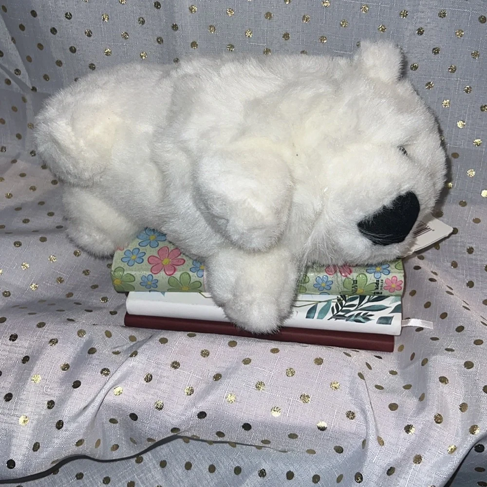 Buffalo 🦬 Plush White and Black Small Pet Toy